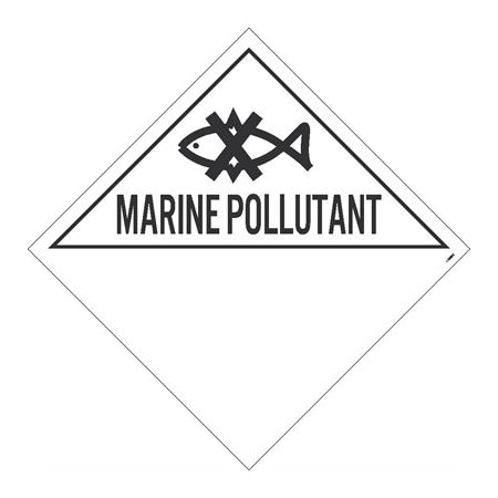 Marine Pollutant Placard, Pk10